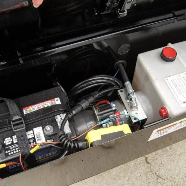 7×16 Gorilla Telescopic Gooseneck IBeam Dump Trailer 3ft Sides (2) 7K Axles 7×16 Gorilla Telescopic Gooseneck IBeam Dump Trailer 3ft Sides (2) 7K Axles