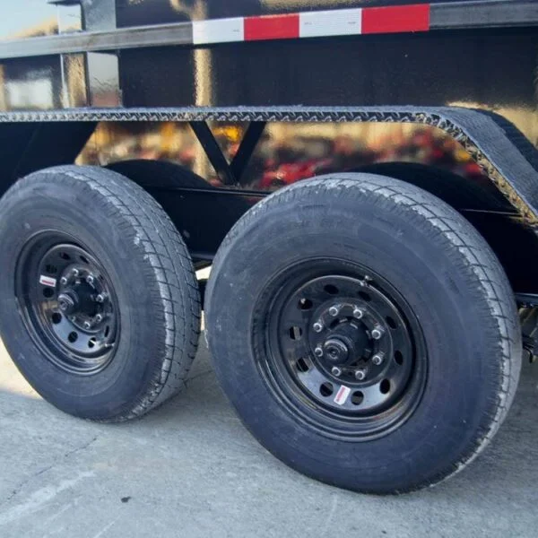 7×16 Gorilla Telescopic IBeam Dump Trailer with 2ft Sides (2) 7K Axles 7×16 Gorilla Telescopic IBeam Dump Trailer with 2ft Sides (2) 7K Axles