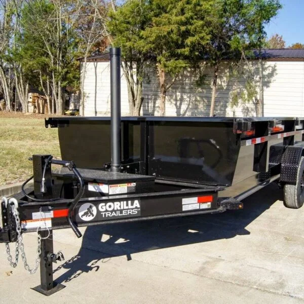 7×16 Gorilla Telescopic IBeam Dump Trailer with 2ft Sides (2) 7K Axles 7×16 Gorilla Telescopic IBeam Dump Trailer with 2ft Sides (2) 7K Axles