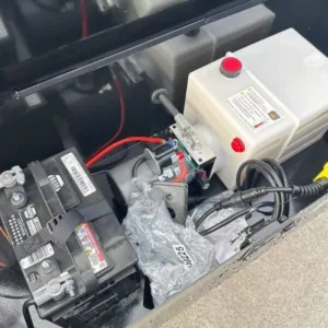 7×16 Gorilla Telescopic IBeam Dump Trailer with 3ft Sides (2) 7K Axles 14k GVWR