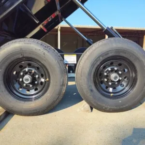 7′ X 14′ 2ft Sides Hydraulic Dump Trailer 7,000lb Axles 14K GVWR