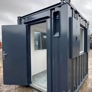 7Ft x 7Ft Shipping Container Office | Portable Building | Anti-Vandal Building - M-W Containers