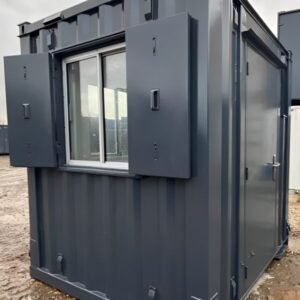 7Ft x 7Ft Shipping Container Office | Portable Building | Anti-Vandal Building - M-W Containers
