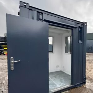 7Ft x 7Ft Shipping Container Office | Portable Building | Anti-Vandal Building - M-W Containers