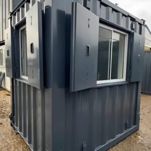 7Ft x 7Ft Shipping Container Office | Portable Building | Anti-Vandal Building - M-W Containers