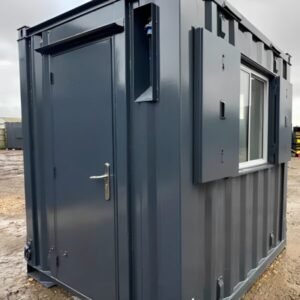 7Ft x 7Ft Shipping Container Office | Portable Building | Anti-Vandal Building - M-W Containers