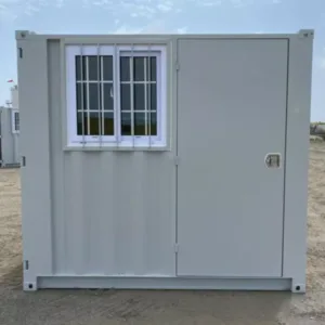 8ft Cubic Shipping Container w/Door+Window 8’Lx6.7’Wx7.4’H - M-W Containers