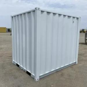 8ft Cubic Shipping Container w/Door+Window 8’Lx6.7’Wx7.4’H - M-W Containers