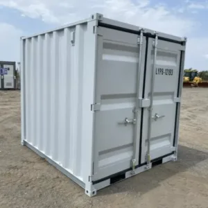 8ft Cubic Shipping Container w/Door+Window 8’Lx6.7’Wx7.4’H - M-W Containers
