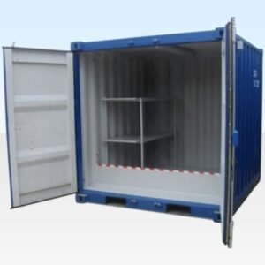 8Ft X 8Ft Raised Bunded Store - First Choice Shipping Containers