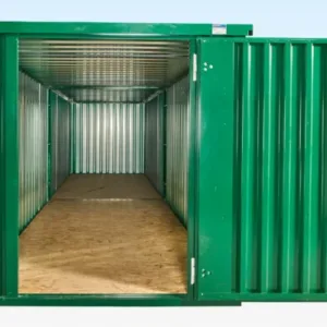 8M X 2.1M End Linked Flat Packed Container Bundle (Powder Coated)