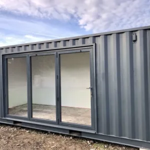Converted Shipping Container Office Gym 20ft - First Choice Shipping Containers