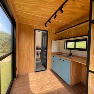 Custom 20ft Cozy Cabin Container House - M-W Containers