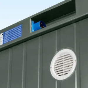 Double Mains Toilet USA | Durable Steel Site Toilet for Construction & Events