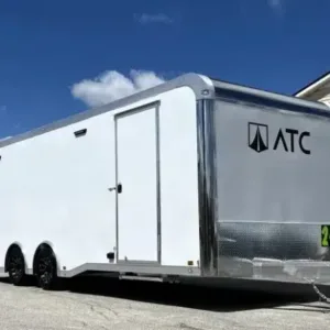 Enclosed ATC Car Trailer 2025 24ft. Aluminum ROM 450 w/Large Escape Door 4874