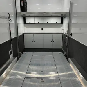 Enclosed ATC Car Trailer 2026 22ft. Aluminum Stacker ROM 900 w/14ft. Tiltable Lift 5264