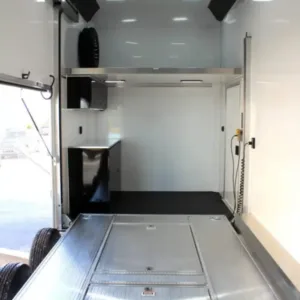 Enclosed ATC Car Trailer 2026 26ft. Aluminum Stacker ROM 800 w/Tiltable 14ft. Lift 5949