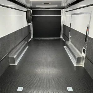 Enclosed ATC Car Trailer 2026 28ft. Aluminum ROM 550 w/LifeTrac & Large Escape Door 5951