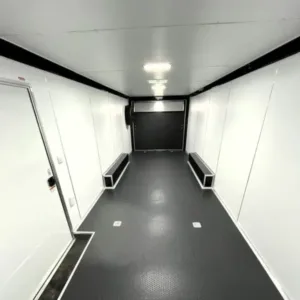 Enclosed Car Hauler 2025 26ft. Blaze w/Cabinets, Flooring, Alum Wheels, Spread Torsion Axles & More! 9882