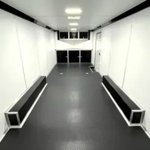 Enclosed Car Hauler 2025 26ft. Blaze w/Cabinets, Flooring, Alum Wheels, Spread Torsion Axles & More! 9882