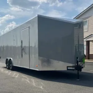 Enclosed Car Hauler 2026 24ft. Hero w/Heavy Duty Ramp Door & Aluminum Wheels 0939