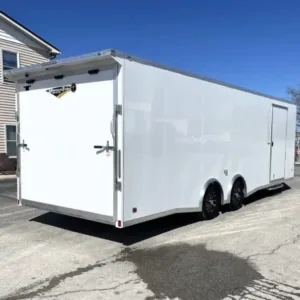 Enclosed Car Hauler 2026 26ft. Aluminum Blaze w/Finished Interior & Aluminum Wheels 1042