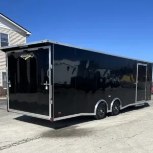 Enclosed Car Hauler 2026 26ft. Aluminum Blaze w/Finished Interior & Aluminum Wheels 1041