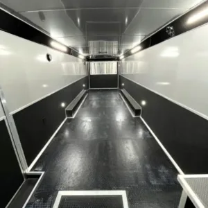 Enclosed Car Trailer 2025 34′ Haulmark Edge w/Wide Rear Opening & Premium Stereo System #9530