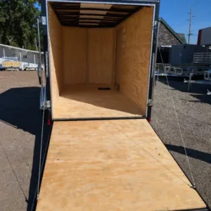 Fast Cargo 6×12 Tandem Axle Blackout Enclosed Trailer For Sale - Waitrosecowes Store