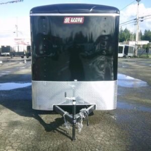 Fast Cargo Black Tandem Axle 6×12 Cargo Trailer For Sale - Waitrosecowes Store