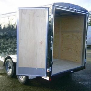 Fast Cargo Black Tandem Axle 6×12 Cargo Trailer For Sale - Waitrosecowes Store