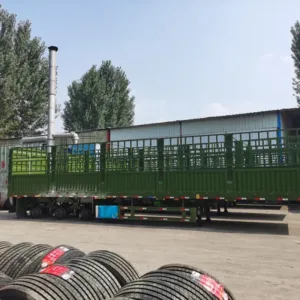 Flatbed Side Wall Truck Trailer - Cargo Fence Semi Trailer for Sale - Waitrosecowes Store