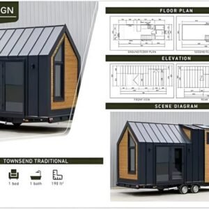 Fully Furnished Mobile Container House On Wheels - Colli Trans Containers