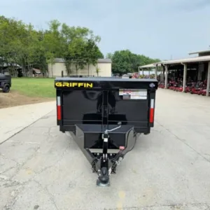Heavy Duty Dump Trailer 6 x 12 with 5,200 lb Axles and 2ft Sides 10K GVWR