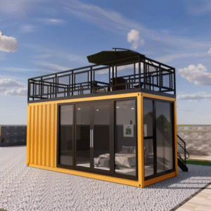 High Quality 20ft Prefab Shipping Container House - M-W Containers