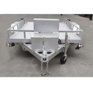 Hydraulic 2 Axle Aluminum Car Trailer 700kg - Waitrosecowes Store