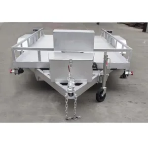 Hydraulic 2 Axle Aluminum Car Trailer 700kg - Waitrosecowes Store