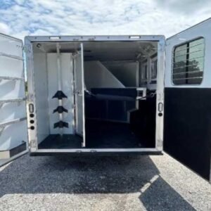 New 2024 Lakota 8313RKBGLQ Charger 3 Horse Trailer with 13' Short Wall