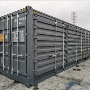 New 40ft HC OS Container – Full Side Opening -One Trip - First Choice Shipping Containers