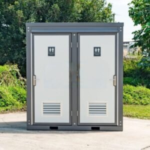 Portable Double Toilet, toilet block for sale at AnchorBox (view 5)