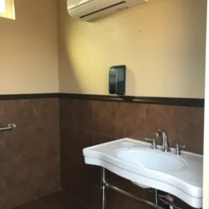 Shipping Container Restroom (Conex Portable Bathroom) - M-W Containers