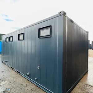Toilet Block + Shower 24 x 9 Ft | 4 + 1 Toilet | Separate Shower Room - M-W Containers