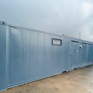 Toilet Block + Shower 24 x 9 Ft | 4 + 1 Toilet | Separate Shower Room - M-W Containers