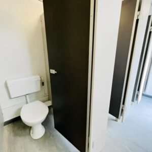 Toilet Block + Shower 24 x 9 Ft | 4 + 1 Toilet | Separate Shower Room - M-W Containers