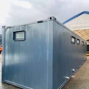 Toilet Block + Shower 24 x 9 Ft | 4 + 1 Toilet | Separate Shower Room - M-W Containers