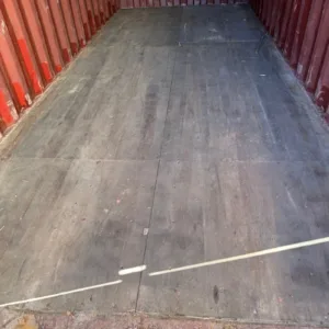 Used 20ft Conex Shipping / Storage Container - Yellow/Gold - Priced to Sell! used 20ft conex container for sale at AnchorBox (view 10)
