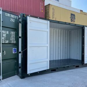 Used 20Ft Open Side / Full Side Access Container - First Choice Shipping Containers