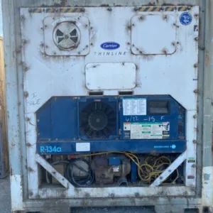 Used 40ft Refrigerated Shipping Container – With Custom Side Door Access - First Choice Shipping Containers