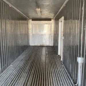 Used 40ft Refrigerated Shipping Container – With Custom Side Door Access - First Choice Shipping Containers