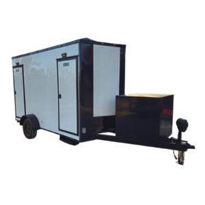 7′ X 12′ Custom Restroom / Bathroom Trailer